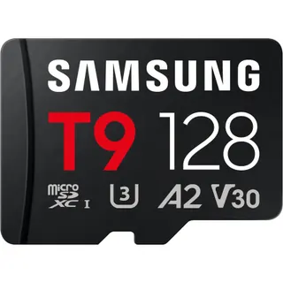 Carte Micro SD SAMSUNG T9 128G avec Lecteur U3 V30 A2 Classe 10