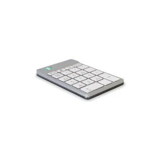 Clavier sans fil R-GO-TOOLS numérique ergonomique  sans fil blanc