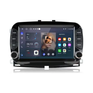 Autoradio connecté JUNSUN pour Fiat 500 2016-2019 2+64G 7" Carplay