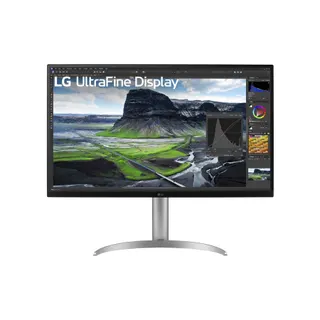 Ecran PC 4K LG UltraFine 32UQ850V-W Plat 32'' IPS 4K HDR DCI P3 HDMI DP USB-C 90W