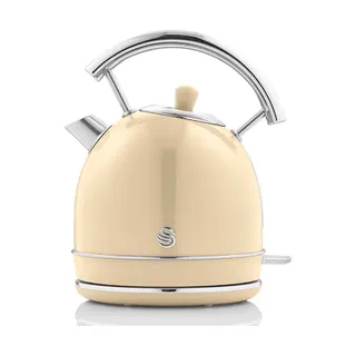 Bouilloire SWAN Retro SK14630CNEU, 1,8L, Acier Inox