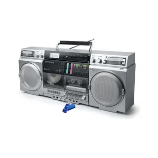 Enceinte nomade MUSE Boombox Cassettes rétro avec Lecteur CD,