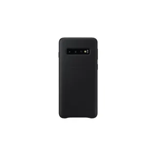 Coque SAMSUNG S10 Cuir noir