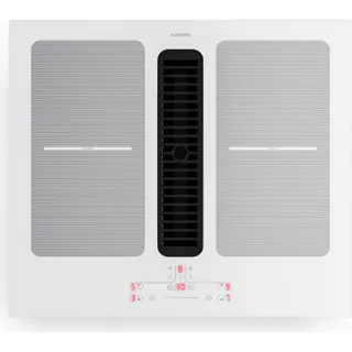 Plaque induction aspirante KLARSTEIN Full House 4 zones 7335W 530m³/h 60cm B