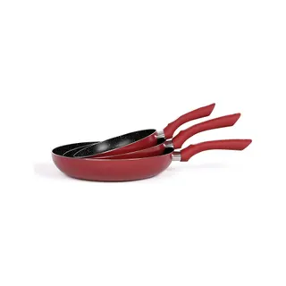 Poêle LIVOO MEN124RC set de 3 poëles aspect pi