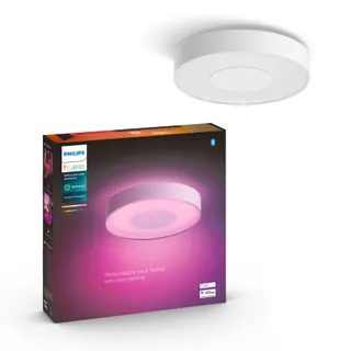 Plafonnier PHILIPS HUE W&C XAMENTO IP44 Moyen Blanc