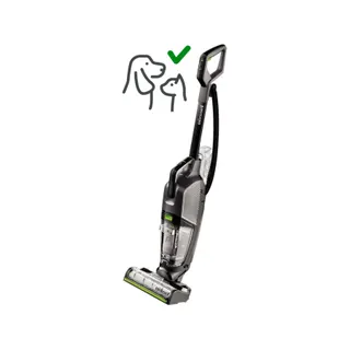 Aspirateur laveur BISSELL Crosswave HydroSteam Pet Pro - Fonction vapeur, idéale taches tenaces