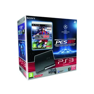 Console SONY PS3 NOIRE + PES 2011 Reconditionné