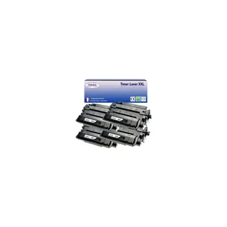 Toner T3AZUR remplace HP CE255X (55X) Noir - 12 500p