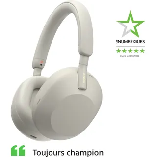 Casque SONY WH-1000XM5 Argent