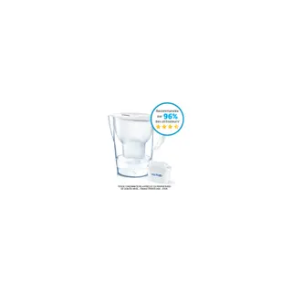 Carafe filtrante BRITA Marella XL blanc + 1 cartouche Maxtra+