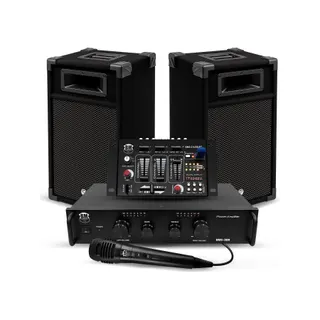 Pack sono BM SONIC Kit Sonorisation 300W Bm Sonic BMS-DJ300