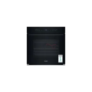 Four encastrable fonction vapeur WHIRLPOOL WOI7A8FPT1SBAF - Pyrolyse - Chaleur tournante - Combiné vapeur - Porte froide