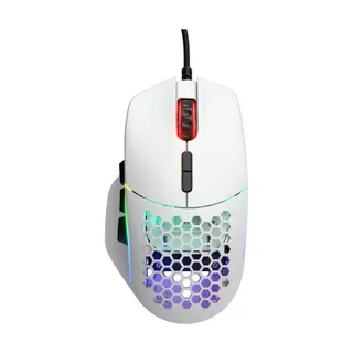 Souris Gamer Filaire GLORIOUS PC GAMING Model I Blanc 19000dpi USB Ambidextre 9b