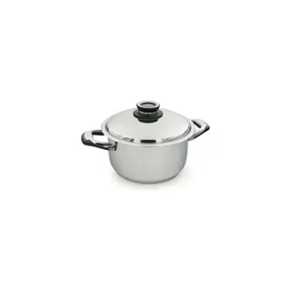 Faitout ECOVITAM en inox, tous feux, thermomètre intégré