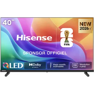 TV QLED HISENSE 40A5S (2026) 40" (100 cm) - Smart TV