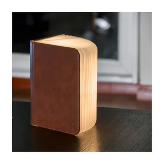 Lampe LED GINGKO Smart Booklight - LED Cuir Marron