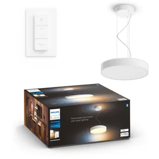 Lampe connectée PHILIPS HUE White Ambiance ENRAVE Blanc