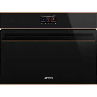 Four micro onde combiné SMEG SO4604M2PNR - Hydrolyse - Rails télescopiques