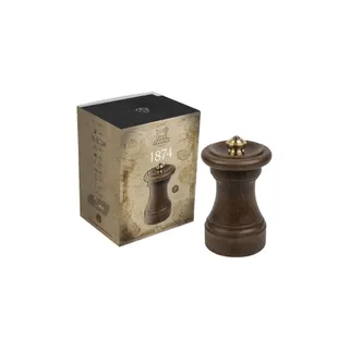 Moulin à poivre PEUGEOT 1874 Bois Hêtre Finition Patinée 10cm