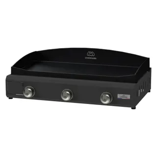Plancha gaz LE MARQUIER Plancha AMALIA PRO gaz 375 Noire
