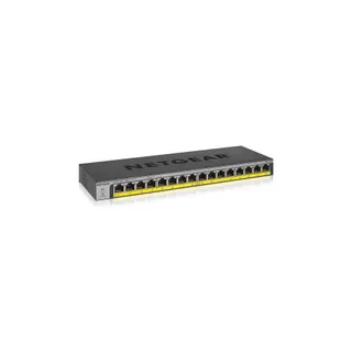 Switch ethernet NETGEAR Switch RJ45 Giga 16 Ports POE GS116LP