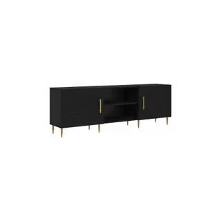 Meuble TV HELLOSHOP26 Meuble TV rectangulaire moderne finition