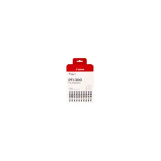 Cartouche d'encre CANON Pack Multipack 10 Originales PRO-300 (Couleurs Photo) - 4102C001