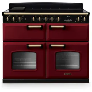 Piano de cuisson induction FALCON NGC TAB IND 110 CM BORDEAUX LAITON ANTIQ