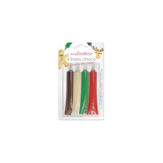 Chocolats SCRAPCOOKING alimentaire chocolat rouge blanc ve
