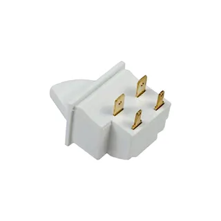 Pièce détachée SCHOLTES bouton-poussoir helice/lumiere 4-faston
