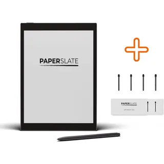 Bloc-notes numérique PAPERSLATE Pro 64 Go Rétroéclairé + 4 Mines souples