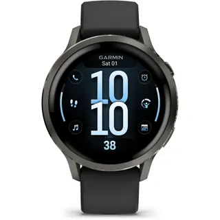 Montre sport GARMIN Venu 4 Sport et santé GPS AMOLED BT Wi-Fi 41 mm Noir / Noir