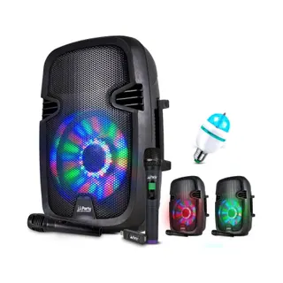 Pack sono PARTY LIGHT&SOUND Enceinte karaoké sur batterie PARTY7 à L