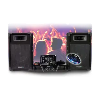Pack sono BM SONIC COMPLET Disco 480W IBIZA SOUND DJ300 Amp