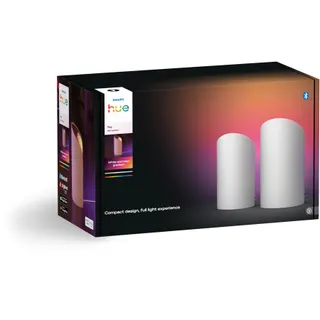 Lampe connectée PHILIPS HUE Play Wall washer Blanc x2 White&Color gr