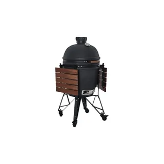 Barbecue charbon BASTARD BU201 Urban Large Complete noir sur chariot 57 cm