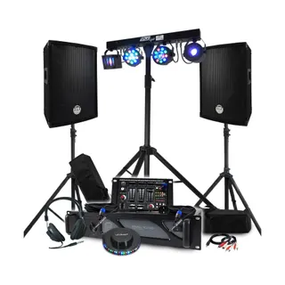 Pack sono BM SONIC Pack DJ Sono 1600W BM SONIC Ampli 1000W,