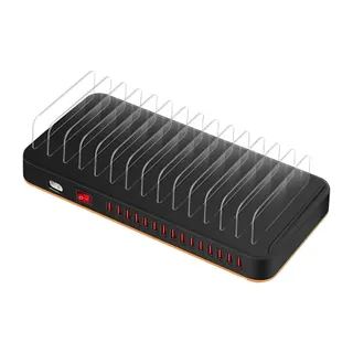 Chargeur AVIZAR Station de Charge 180W 15 Ports U