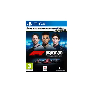 Jeu PS4 KOCH MEDIA F1 2018 Headline Edition