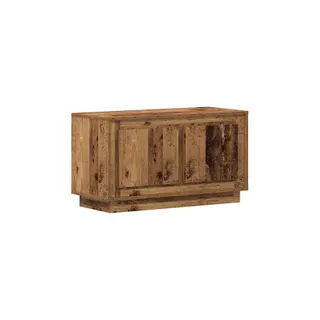 Meuble TV HELLOSHOP26 Meuble TV rectangulaire moderne avec 2 p