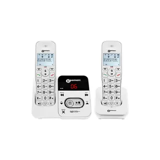 Téléphone sans fil GEEMARC Amplidect 295-2 Blanc