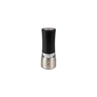 Moulin à sel PEUGEOT Daman Electrique Métal Noir irisé 16cm