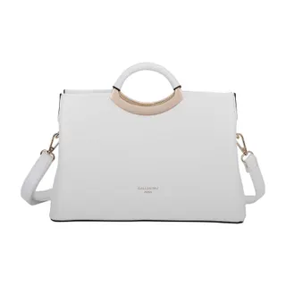 Sac bandoulière GALLANTRY Femme Effet Grainé avec Poignée Rigide