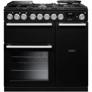 Piano de cuisson gaz FALCON NEXUS NGC TAB GAZ 90 CM NOIR CHROME