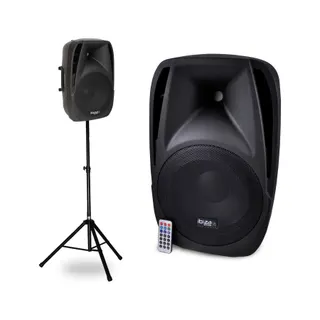 Enceinte sono IBIZA Enceinte Dj acti 10"/25CM 250W USB/SD/BT