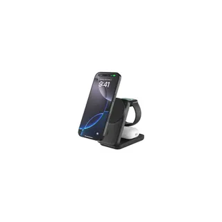 Station de charge BELKIN 25W 3 en 1 Qi2 Noir