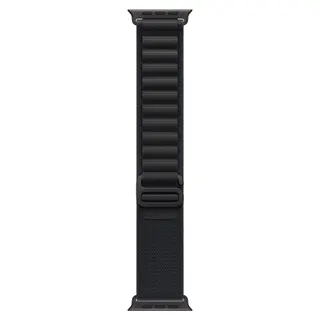 Bracelet APPLE 49 mm Medium  Alpine noir Finition noir