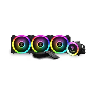 Kit de refroidissement GAMDIAS Chione P2-360R - 360 mm Noir