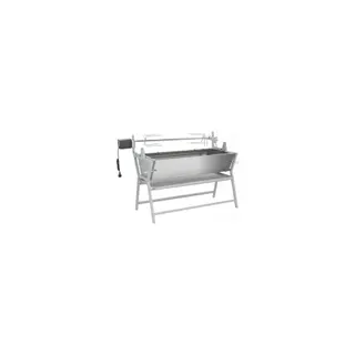 Grille barbecue VIDAXL acier inoxydable